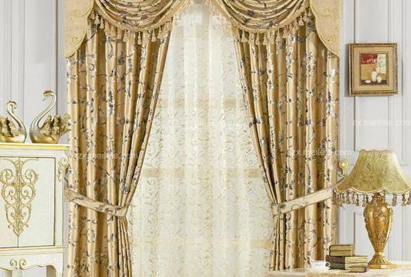 Polyester fabric curtain